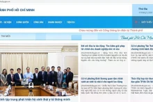 胡志明市人民委员会使用 hochiminhcity.gov.vn的域名。（截面图）