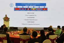 澜湄合作首次领导人会议十周年招待会。