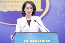 越南外交部发言人范秋姮。
