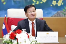 老挝人民革命党中央总书记、国家主席通伦·西苏里。