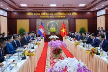 会谈场景。（图片来源：VGP）