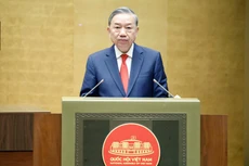 越共中央总书记苏林出席会议并发表指导讲话。