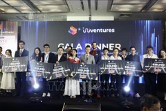 越南高校十大初创企业获UniVentures提供的资金支持。（图片来源：越通社）