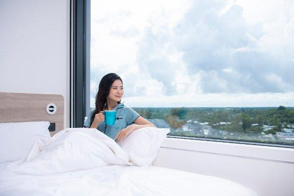 后江SOJO酒店是达到国际标准的现代化住宿模式。 后江SOJO酒店是达到国际标准的现代化住宿模式。