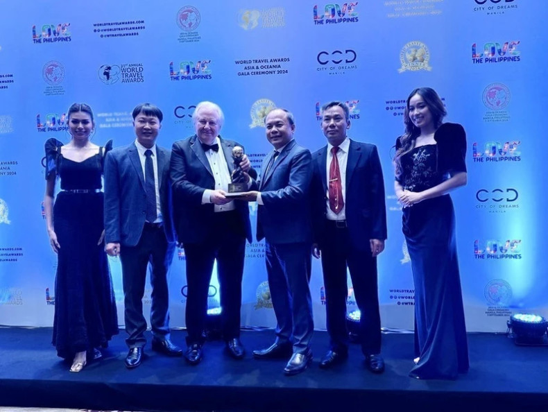 越南菊芳国家公园于9月3日晚在菲律宾举行的世界旅游奖颁奖典礼上获得此殊荣。