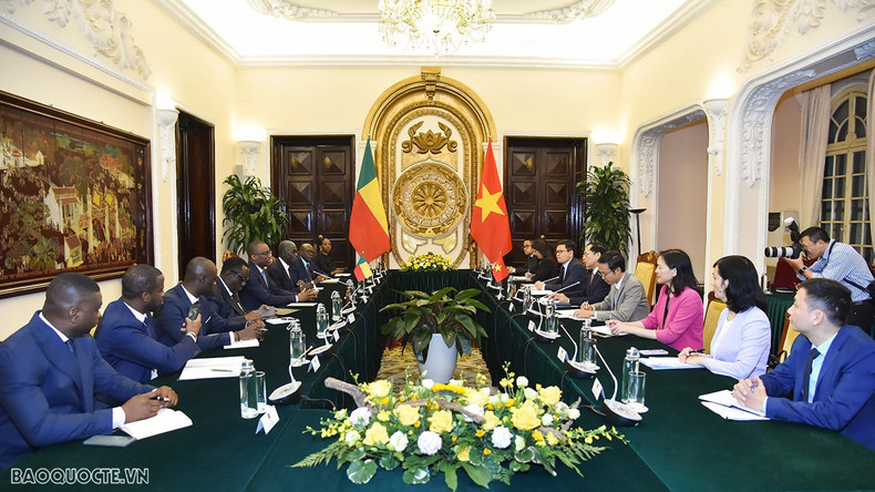 会谈场景。 会谈场景。