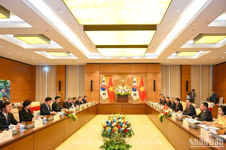 会谈场景。 会谈场景。