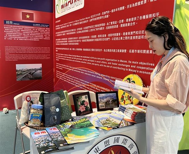 越南展位。 越南展位。