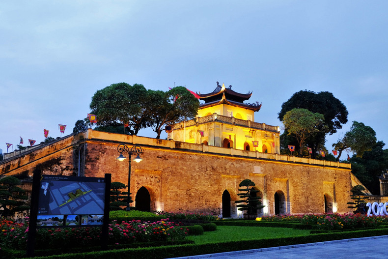 河内升龙皇城。