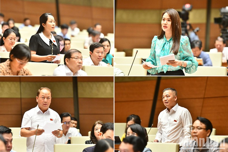 在本次会议专题询问和回答询问活动上共有454位国会代表报名参加,112位代表行使询问权,49位参加争辩,对国会代表关注的问题作了进一步解释和厘清。 在本次会议专题询问和回答询问活动上共有454位国会代表报名参加,112位代表行使询问权,49位参加争辩,对国会代表关注的问题作了进一步解释和厘清。