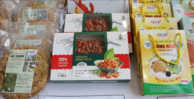 槟椥省达到三星级以上的OCOP产品。 槟椥省达到三星级以上的OCOP产品。