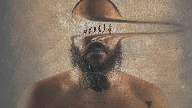 作品《Perspective》，作者阿伦·克什希安（伊朗），无边界摄影组织金牌，创意组。