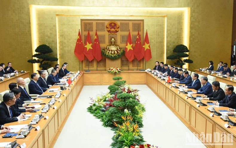 会见场景。 会见场景。