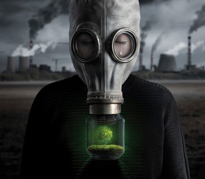 作品《Pollution》，作者安德烈·博托（葡萄牙），无边界摄影组织金牌。