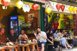 2026年头两个月，首都河内接待国际游客约155万人次，增长35.6%。（图片来源：越通社）