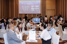 2026韩国旅游交易会期间，越韩旅游企业开展商务对接。