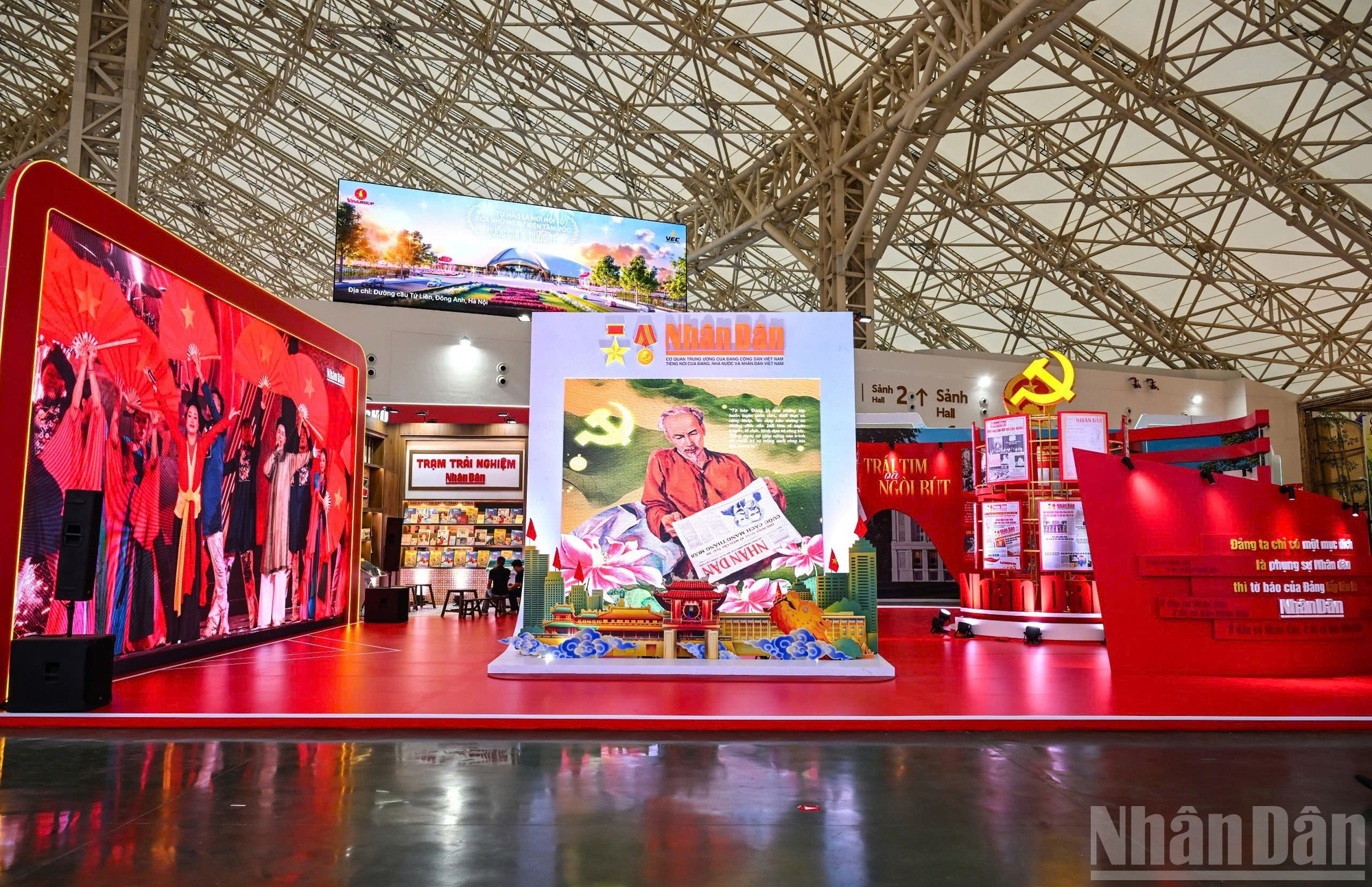 展会中心区。 展会中心区。