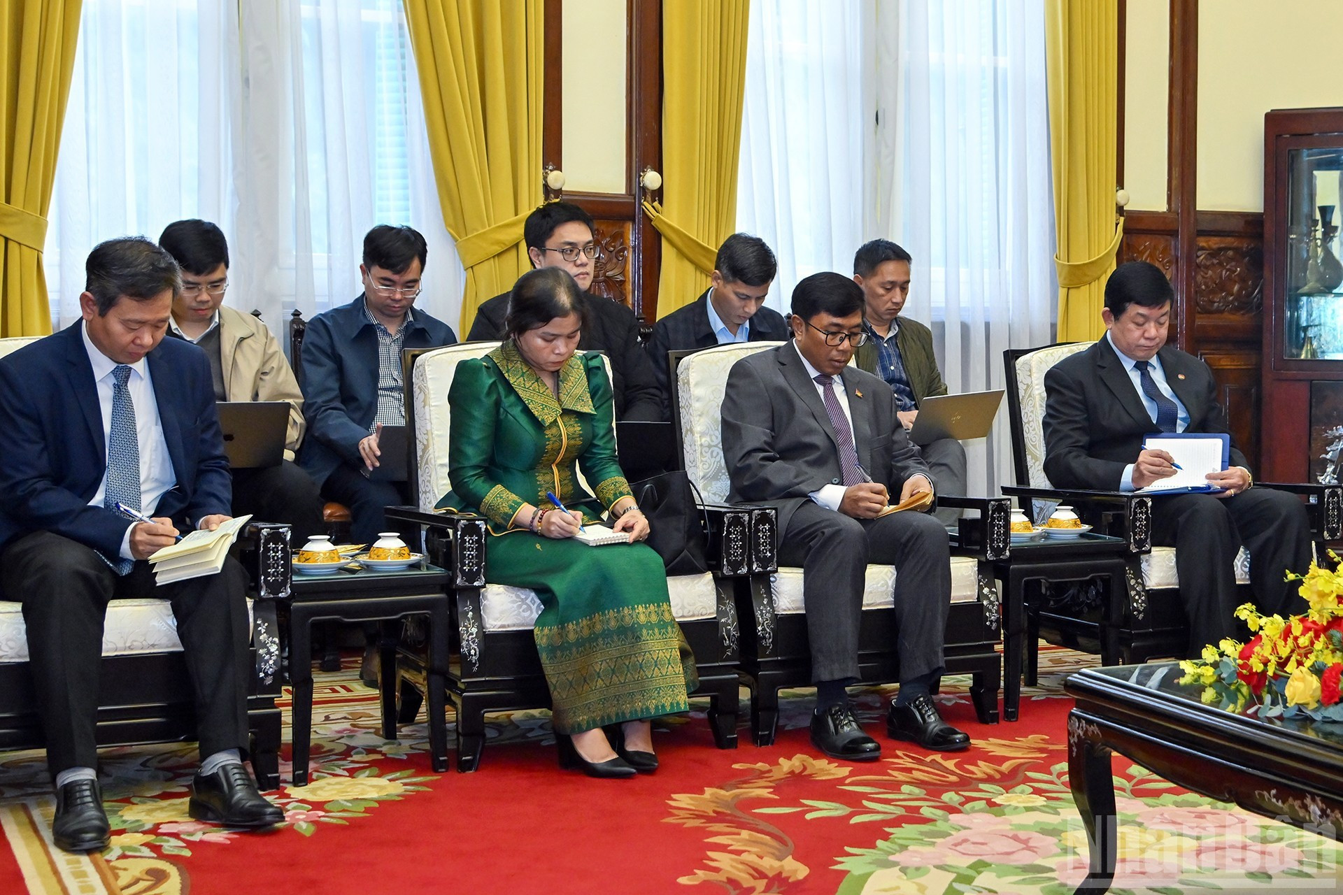 柬埔寨代表团。