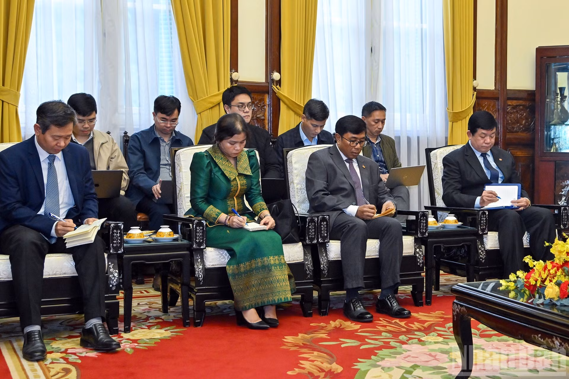 柬埔寨代表团。