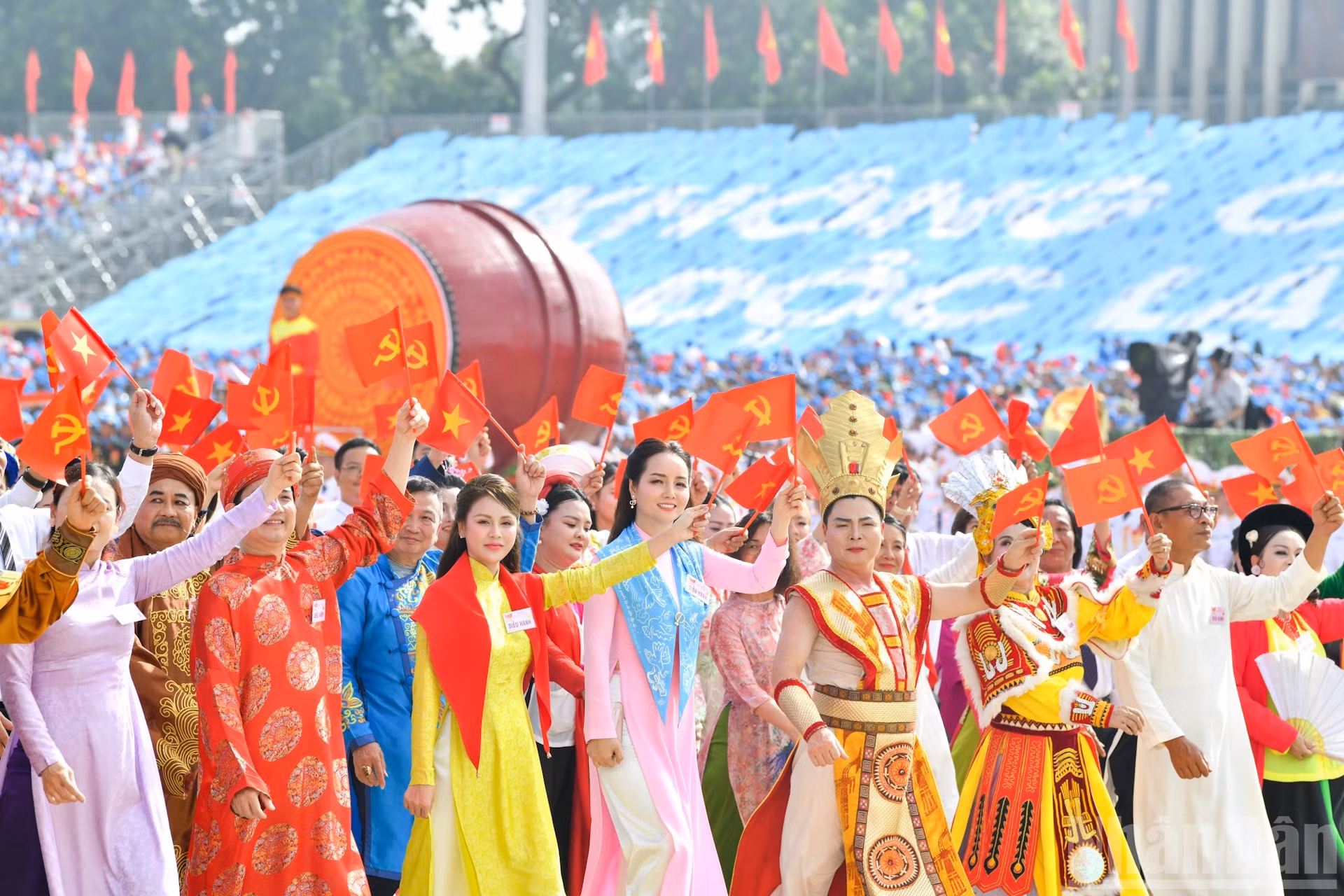 越南文化体育方阵。