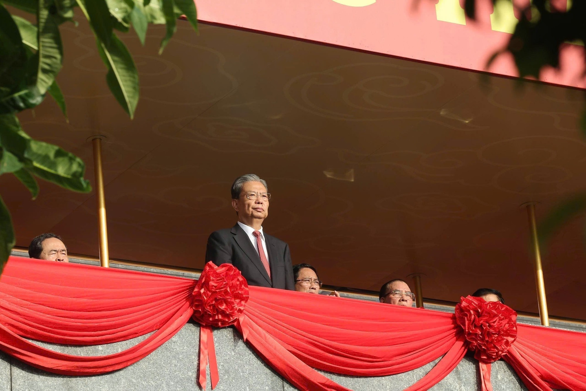 中共中央政治局常委、中国全国人大常委会委员长赵乐际出席活动。