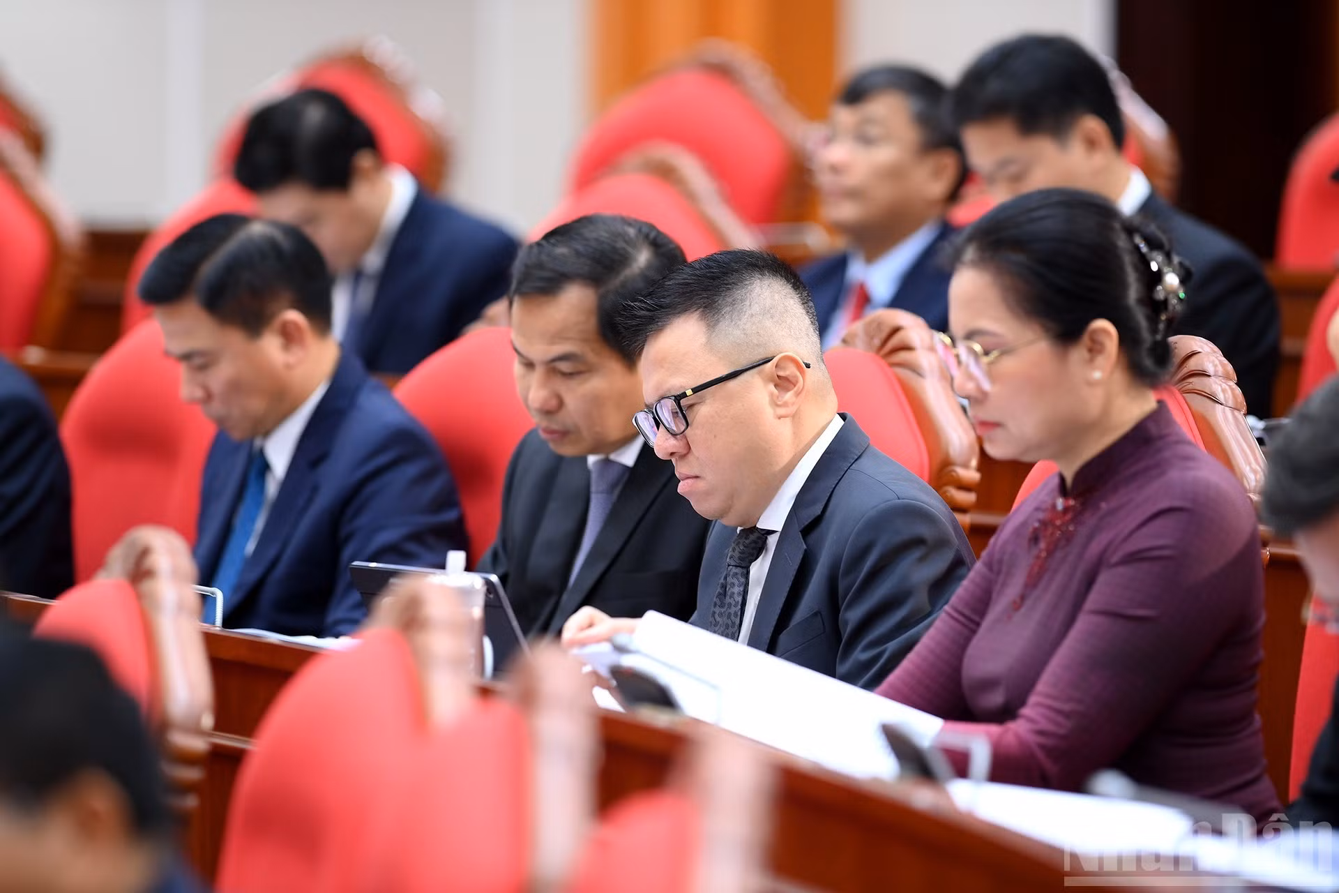 与会代表。