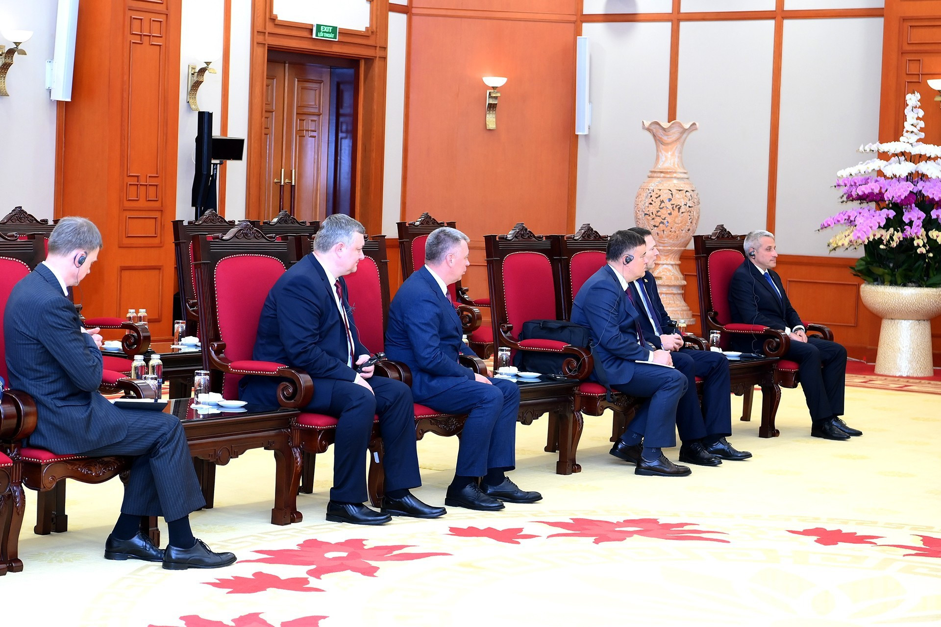 白俄罗斯代表团。