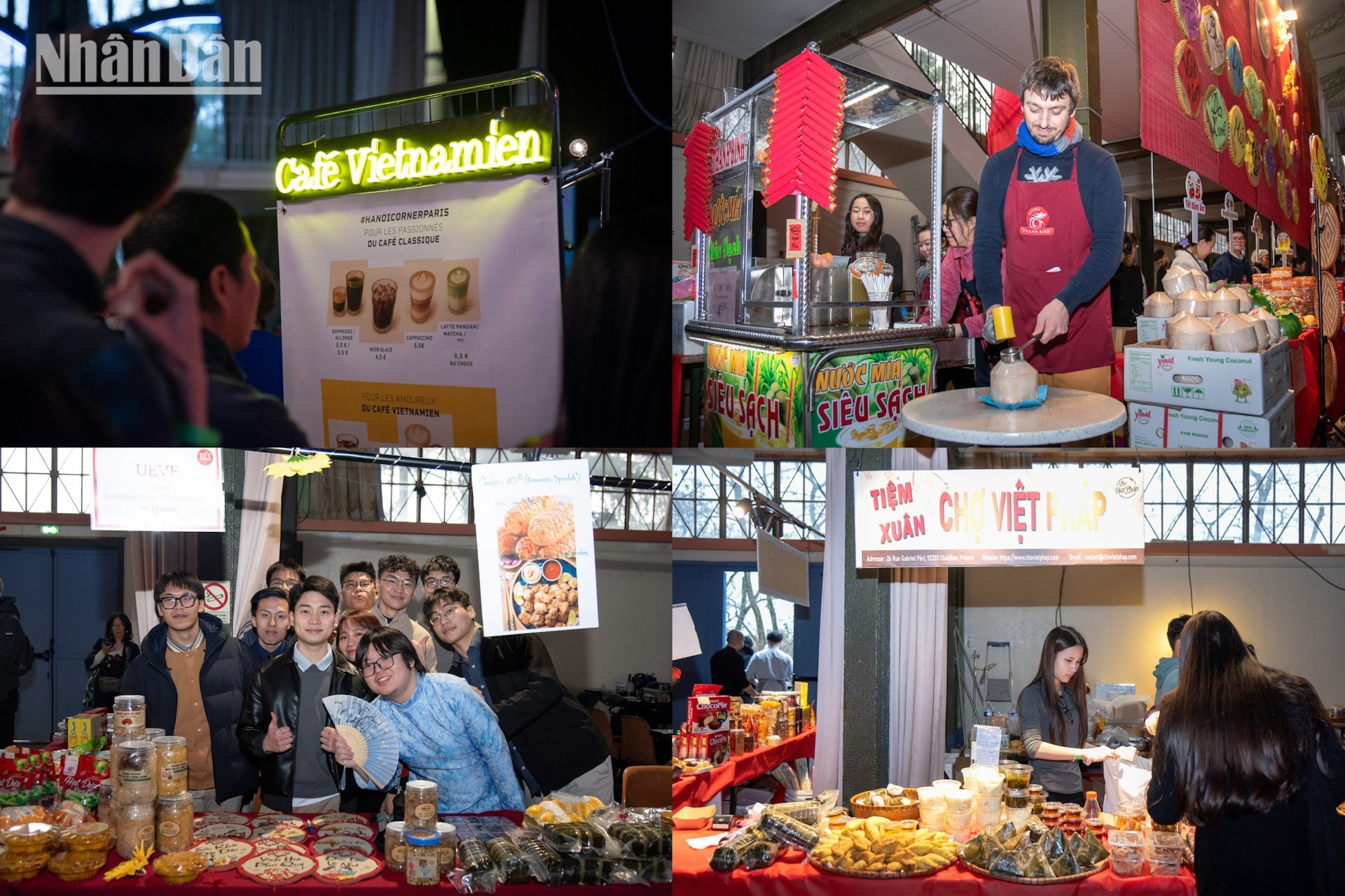 越南传统美食和特产区。