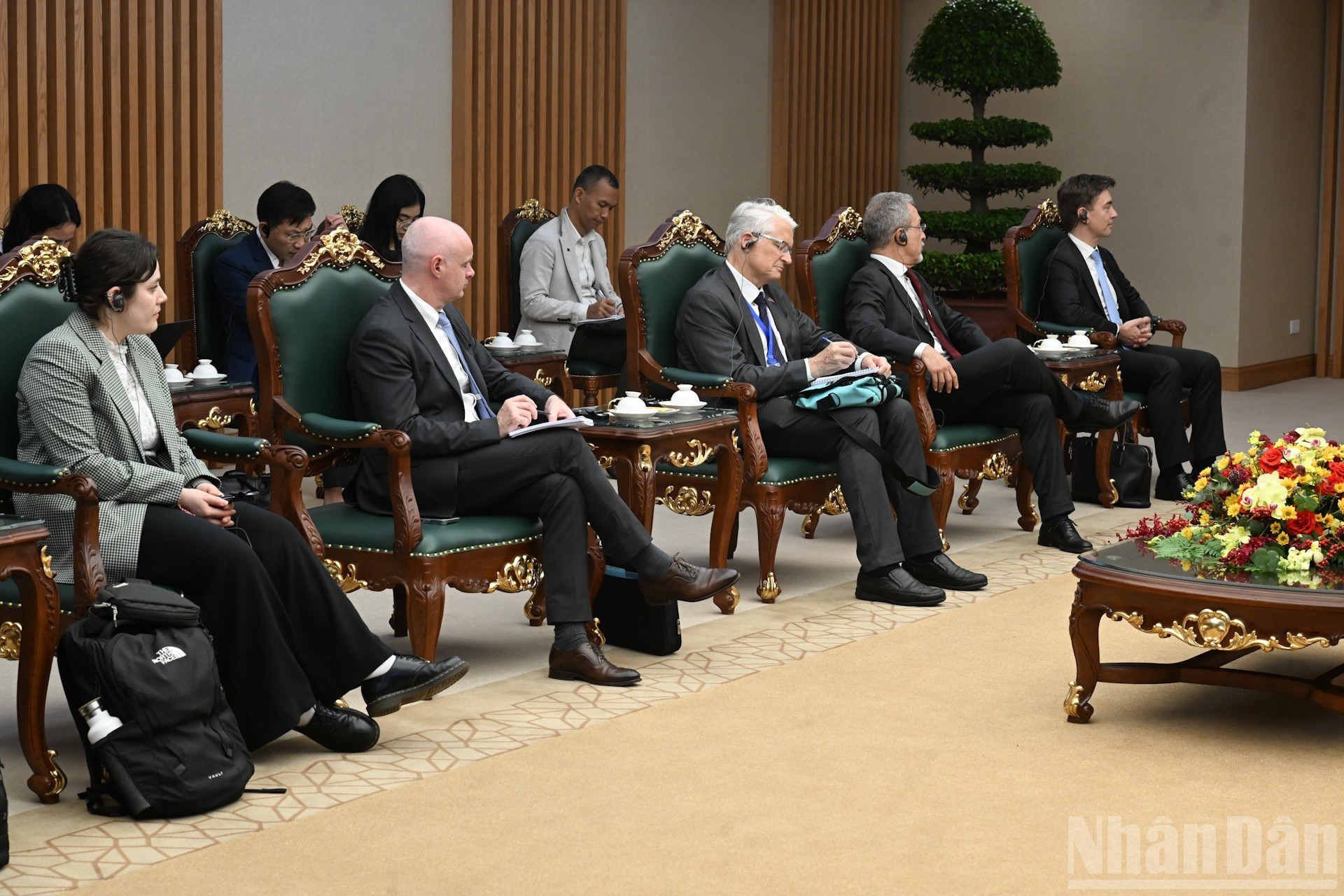 欧盟委员会打击IUU捕捞检查团成员出席活动。