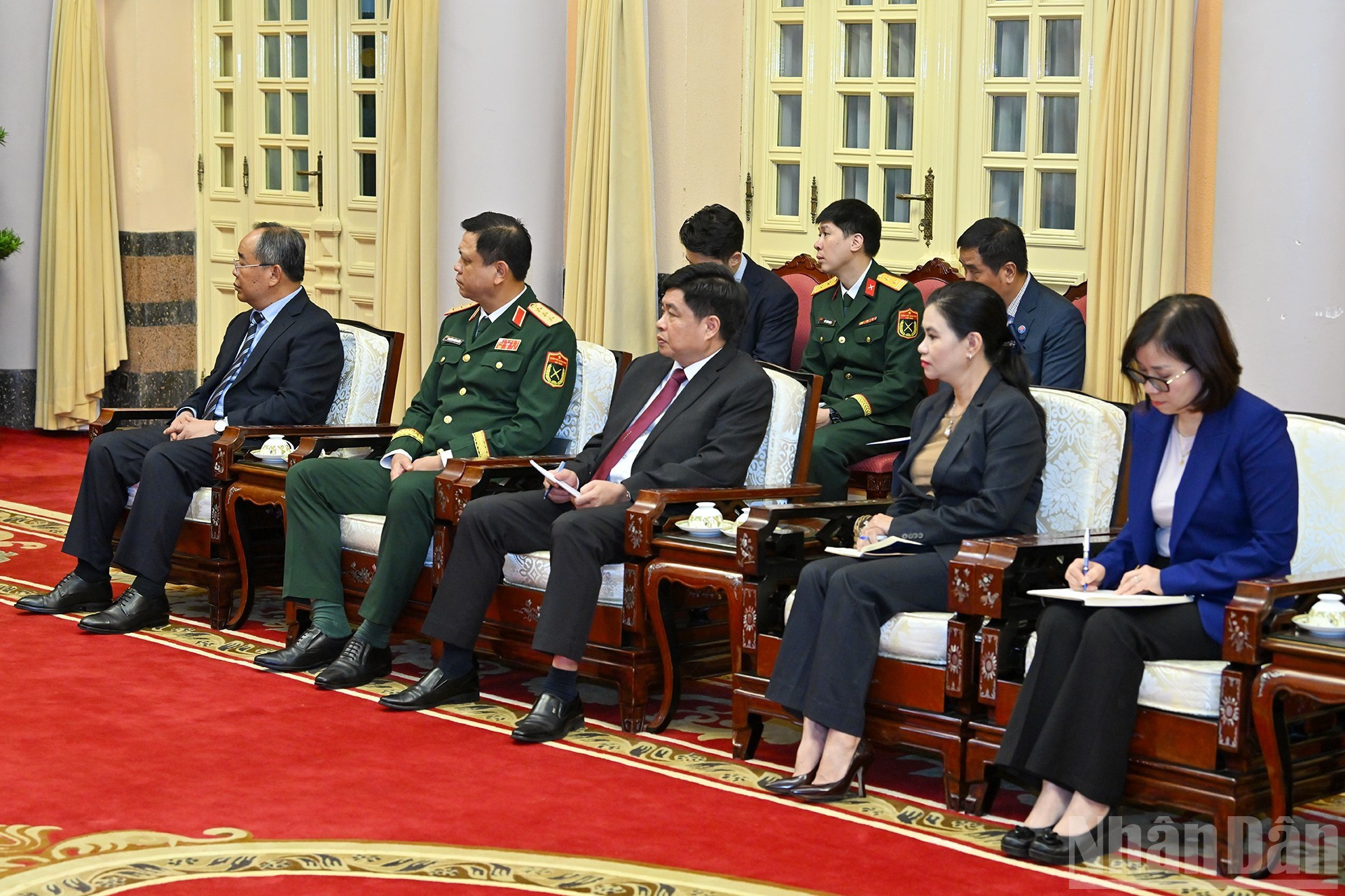 越南代表出席活动。