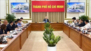 会议场景。（图片来源：越通社）