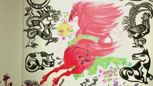 画家黎智勇：近半个世纪绘就“圣马”【视频】