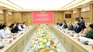 会议现场。（图片来源：越通社）