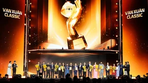 2025年越南创意广告奖颁奖典礼场景。