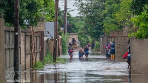 近日，莫桑比克共和国因持续强降雨引发严重洪涝灾害。（图片来源：越通社）