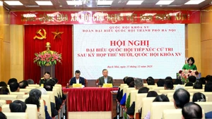 苏林总书记要求河内聚焦五大优先事项。（登科 摄）