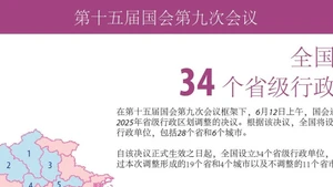 第十五届国会第九次会议：全国设立34个省级行政单位【图表新闻】