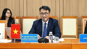 越南财政部对外经济与债务管理局副局长阮玉英。
