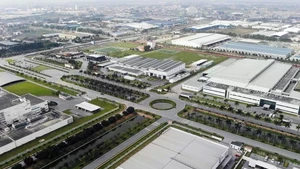 二号升龙工业区一角。（图片来源：越通社）