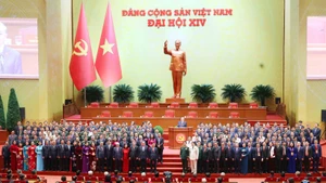 祝贺越共十四大的贺电贺信公告