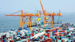 附图：盖梅港口一角。（图片来源：baochinhphu.vn）