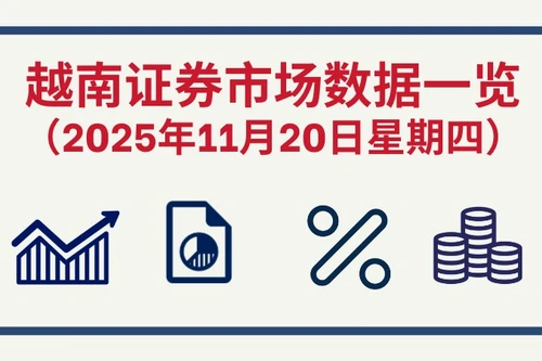 11月20日越南证券市场数据一览 【图表新闻】