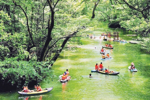 广治省西北部生态旅游区。（黄安 摄）