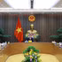 越南政府总理黎明兴在政府总部同德国总理弗里德里希·默茨通电话。（图片来源：越通社）