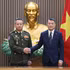 越南政府总理黎明兴会见柬埔寨副首相兼国防大臣迪西哈。（图片来源：政府门户网）