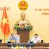 国会主席陈青敏在会上发表讲话。（维灵 摄）