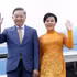 越共中央总书记、国家主席苏林及夫人开始对俄罗斯联邦进行国事访问。（图片来源：越通社）
