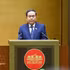 越南国会主席陈青敏主持会议。（图片来源：越通社）