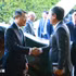 印度高级官员在机场欢送黎明兴总理及越南高级代表团。