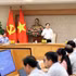 越南政府副总理胡国勇主持召开会议，与若干部委及行业就土地法（修正案）草案进行讨论。（图片来源：越通社）